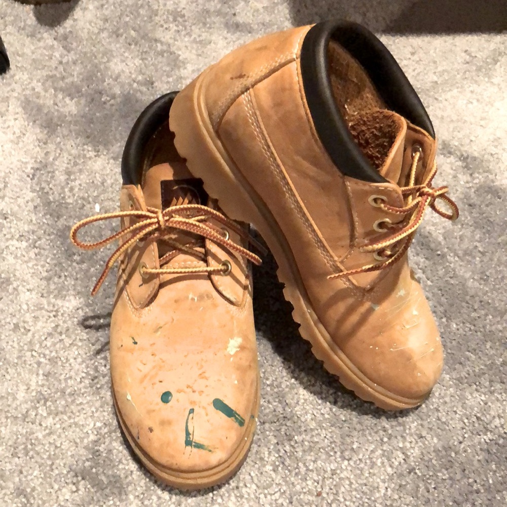 Colorado Waterproof Size 5 Tan Leather work shoes